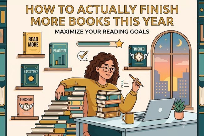 How to Actually Finish More Books This Year