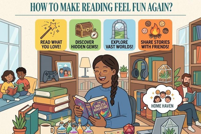 How to Make Reading Feel Fun Again?