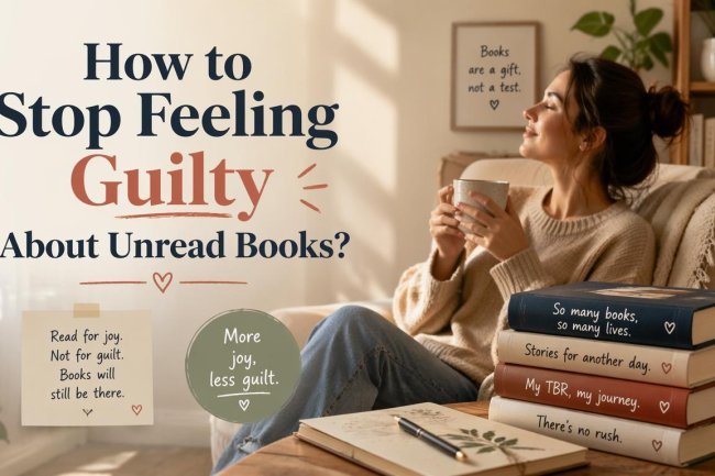 How to Stop Feeling Guilty About Unread Books?