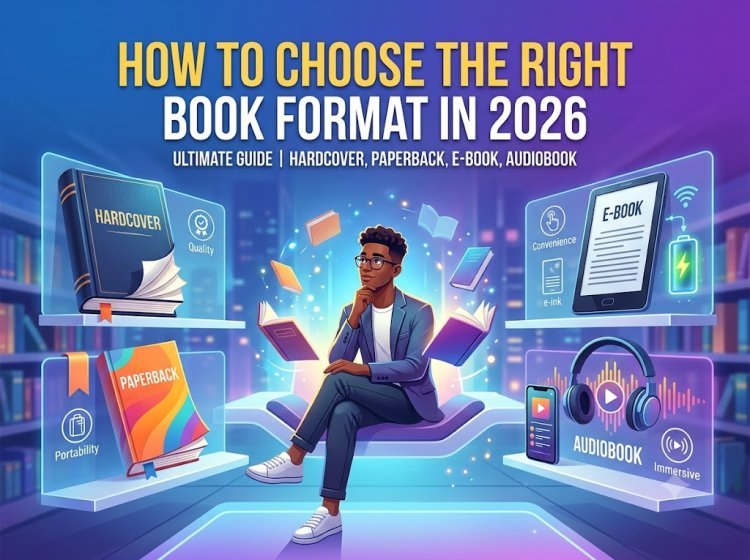 How to Choose the Right Book Format in 2026