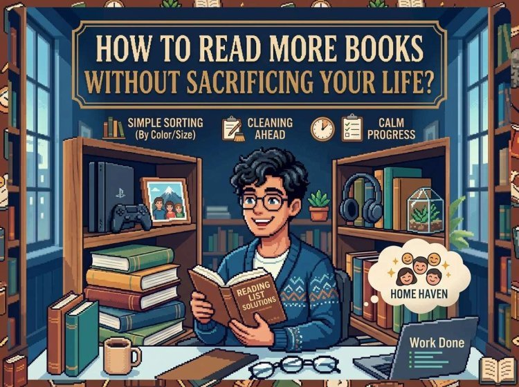 How to Read More Books Without Sacrificing Your Life?