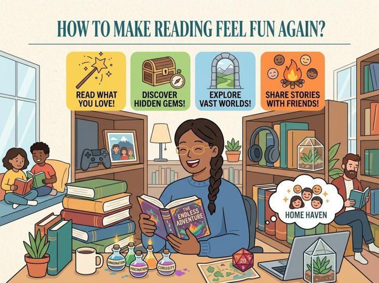 How to Make Reading Feel Fun Again?